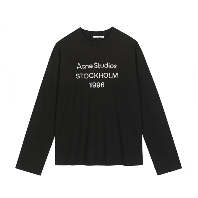 Acne Studios T-Shirts Stockholm 1996 Graphic Long-Sleeve T-Shirt product detail image 20
