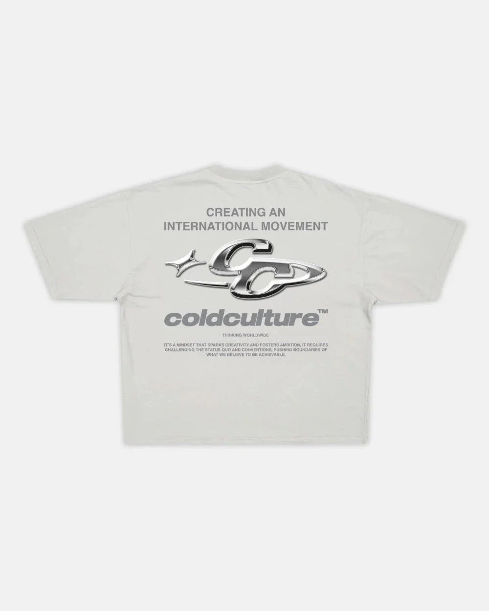 Cold Culture T-shirt International Movement Grey