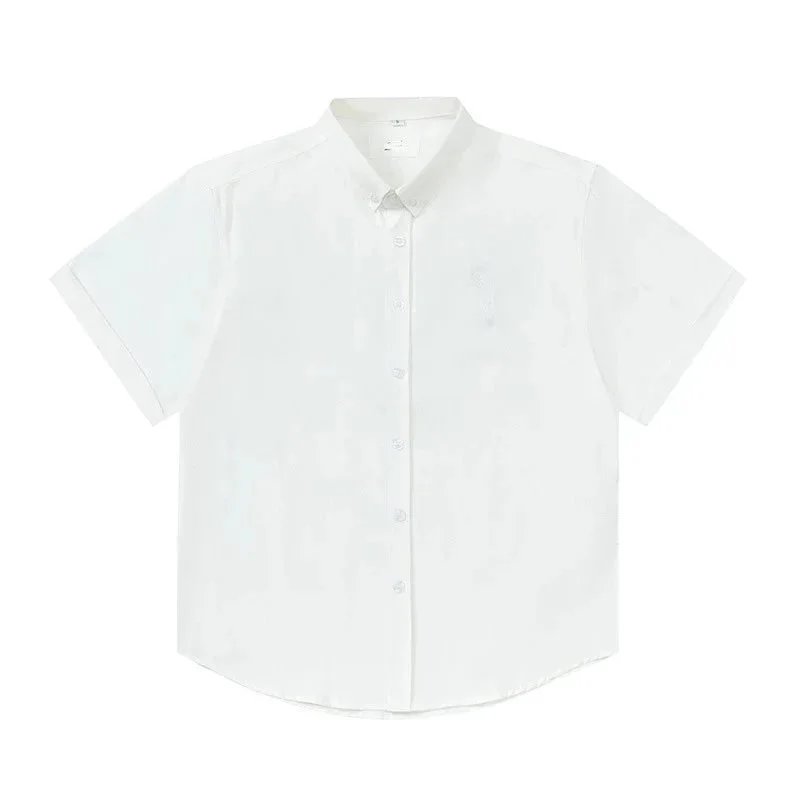 Heart Embroidered Cotton Shirt photo 8