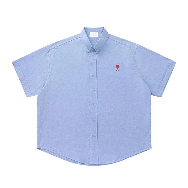 Heart Embroidered Cotton Shirt photo 3