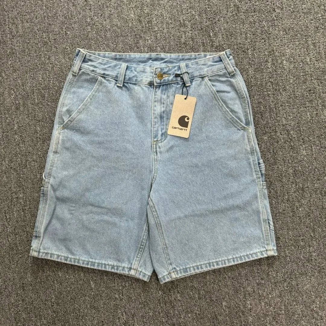 Washed Denim Shorts photo 8