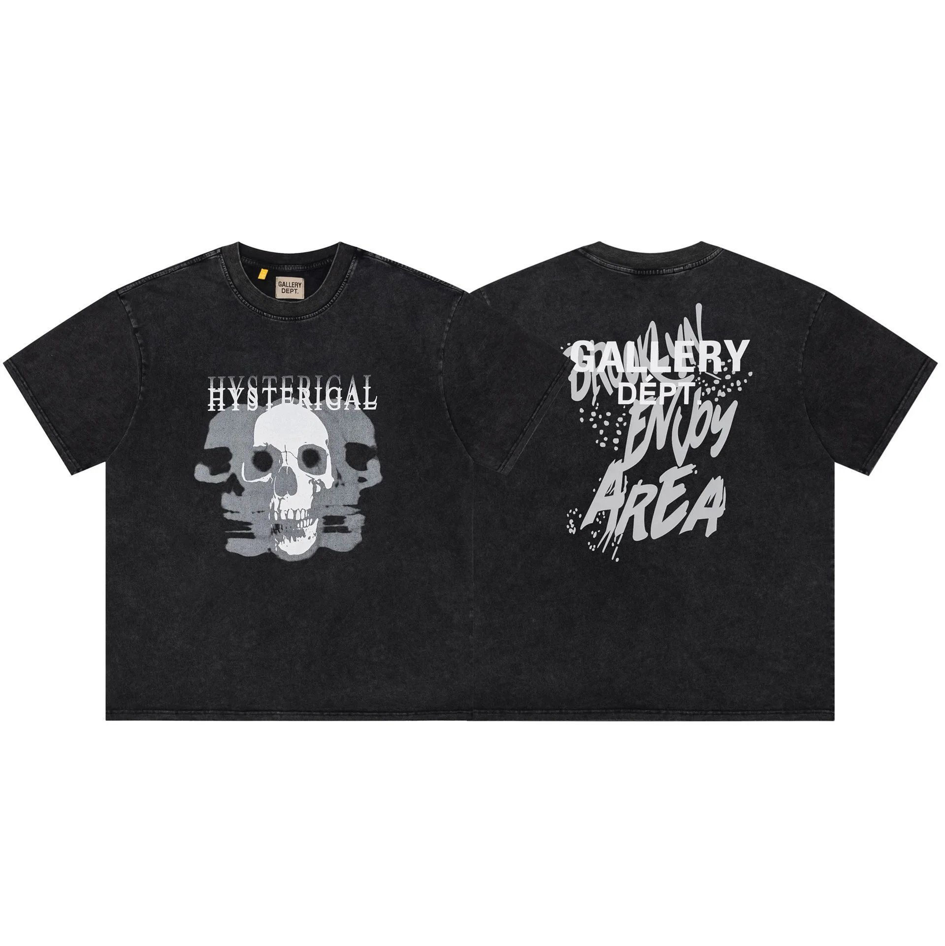 Couple Oversized Faded Short Sleeve T-Shirt photo 2