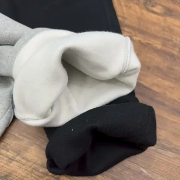 Off-White Hoodie Gray with Contrast Stitching Hoodie - 8