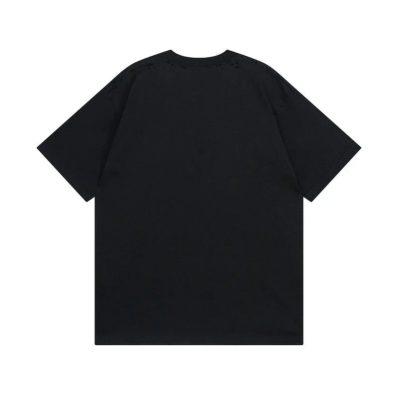 Balenciaga Retro Logo Foam Print Washed T-Shirt photo 7