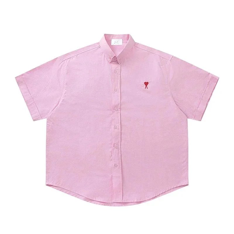 Heart Embroidered Cotton Shirt photo 6