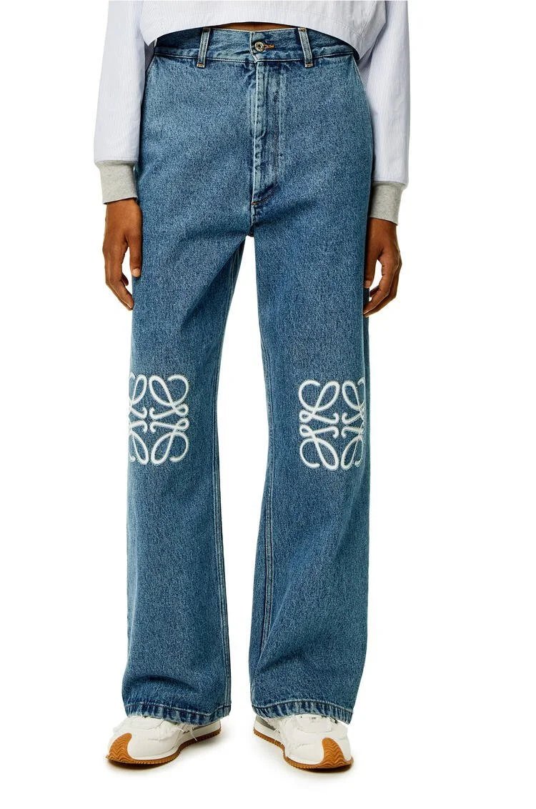 Logo Patch Denim Jeans photo 8