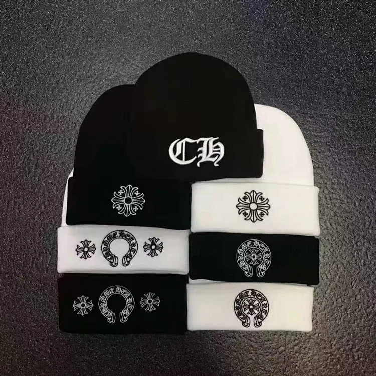 Knitted hats Sanskrit printed woolen hats for men and women embroidered hats(pic1) Knitted hats Sanskrit printed woolen hats for men and women embroidered hats