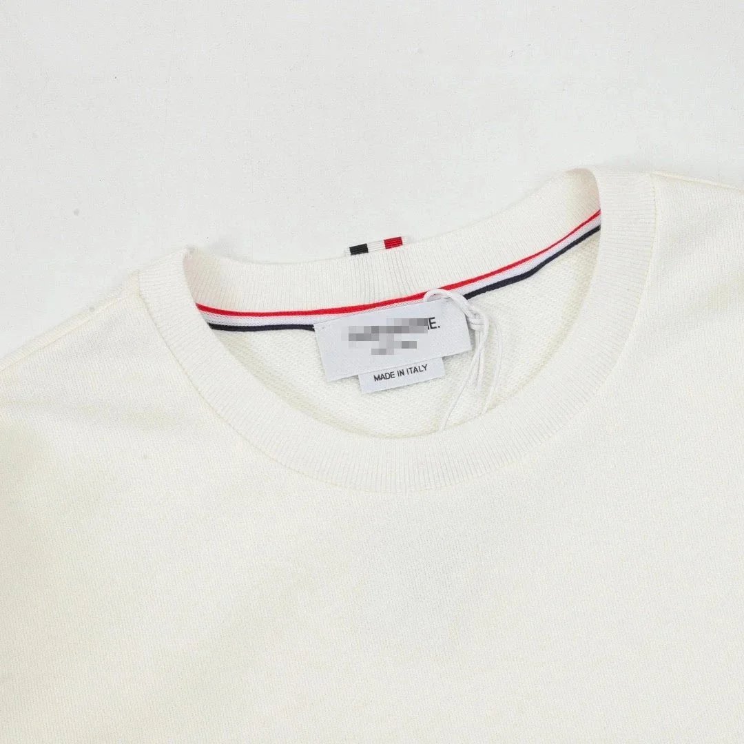 Burberry Four-Bar Crewneck Sweatshirt photo 6