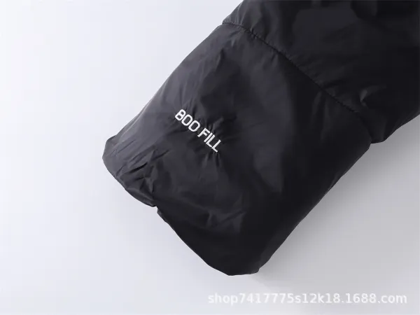 Stüssy Puffer Jacket Black with Pink Lining Down-Jacket - 8