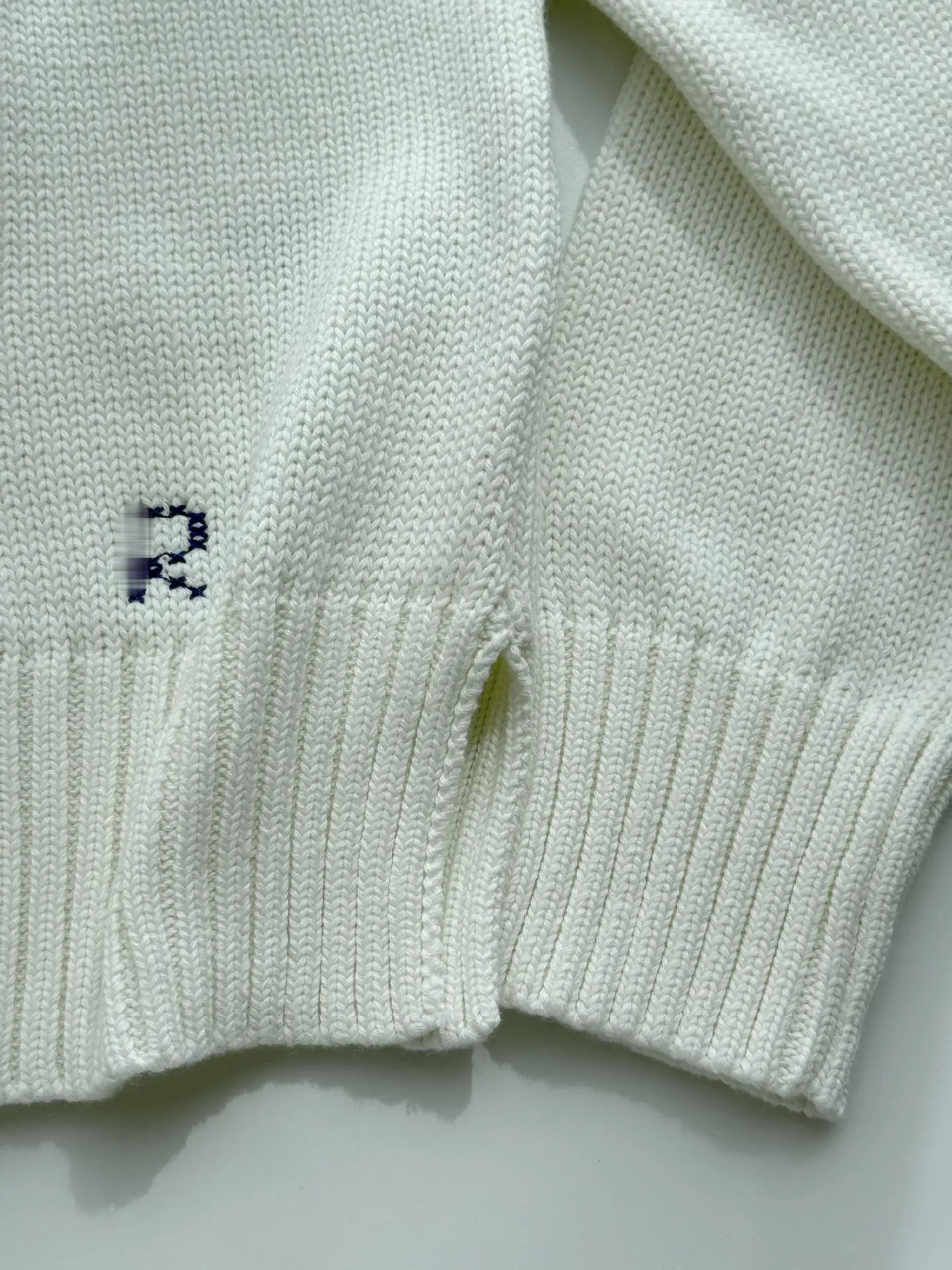 Ralph Lauren Polo Bear Knit Sweater White - 5