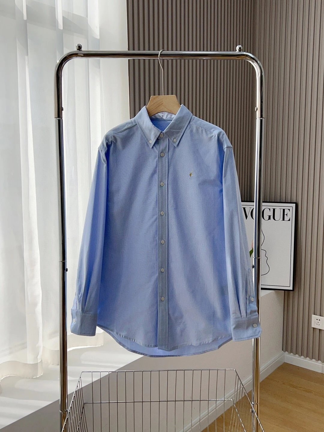 Striped Ralph Lauren Embroidered Shirt photo 7