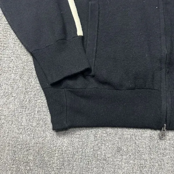 Corteiz Track Jacket Black with White Stripes Outerwear - 18