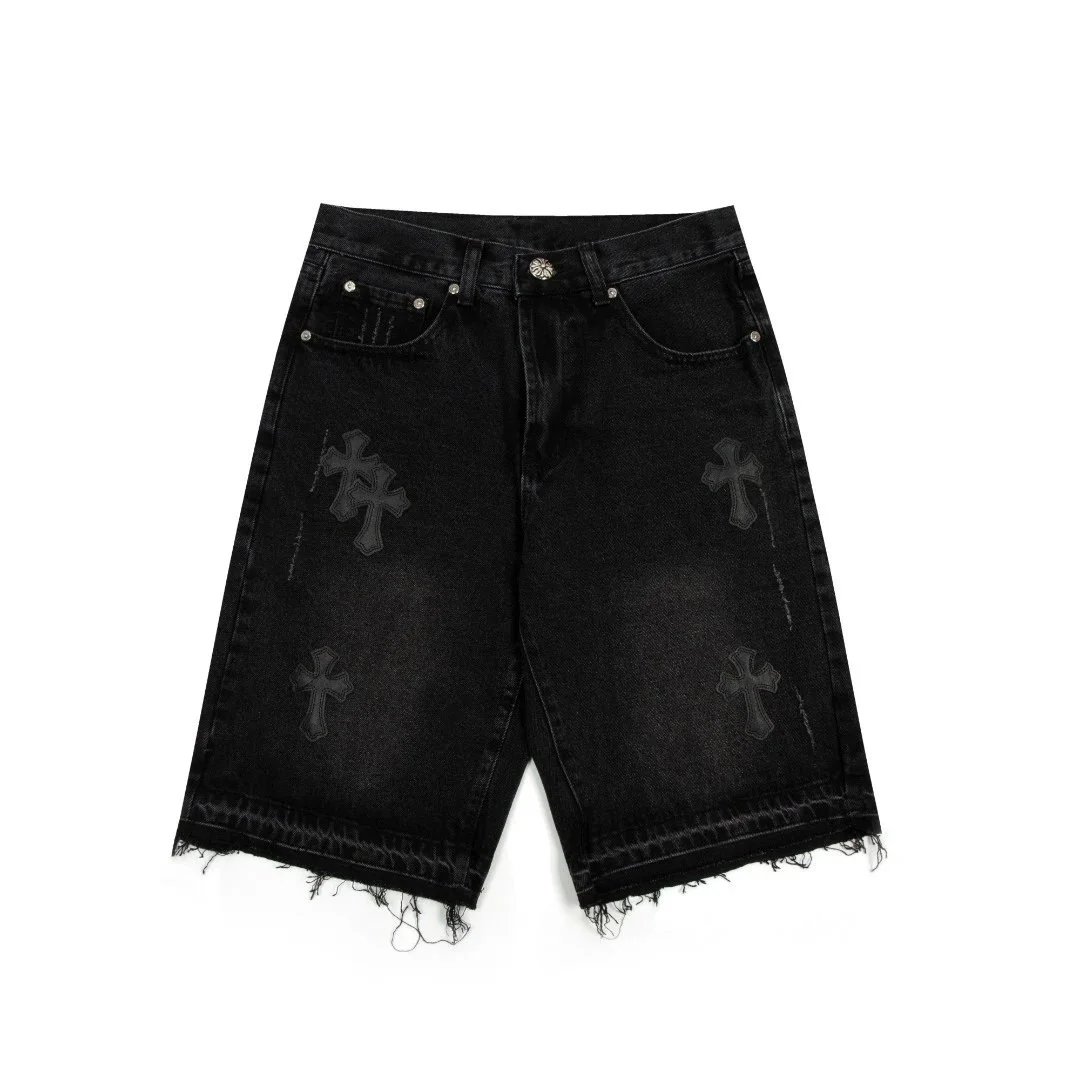 Chrome Hearts Cross Denim Shorts photo 8