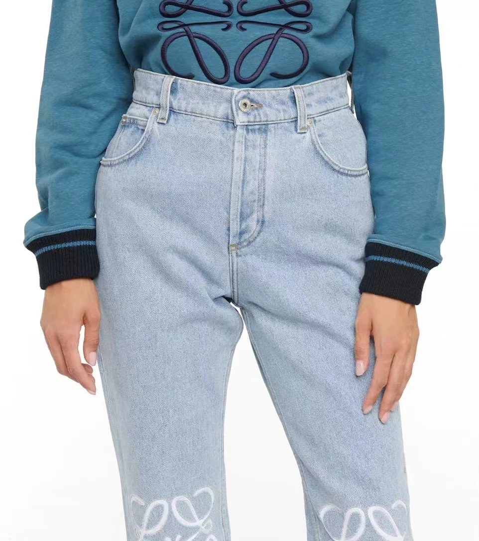 Logo Patch Denim Jeans photo 6