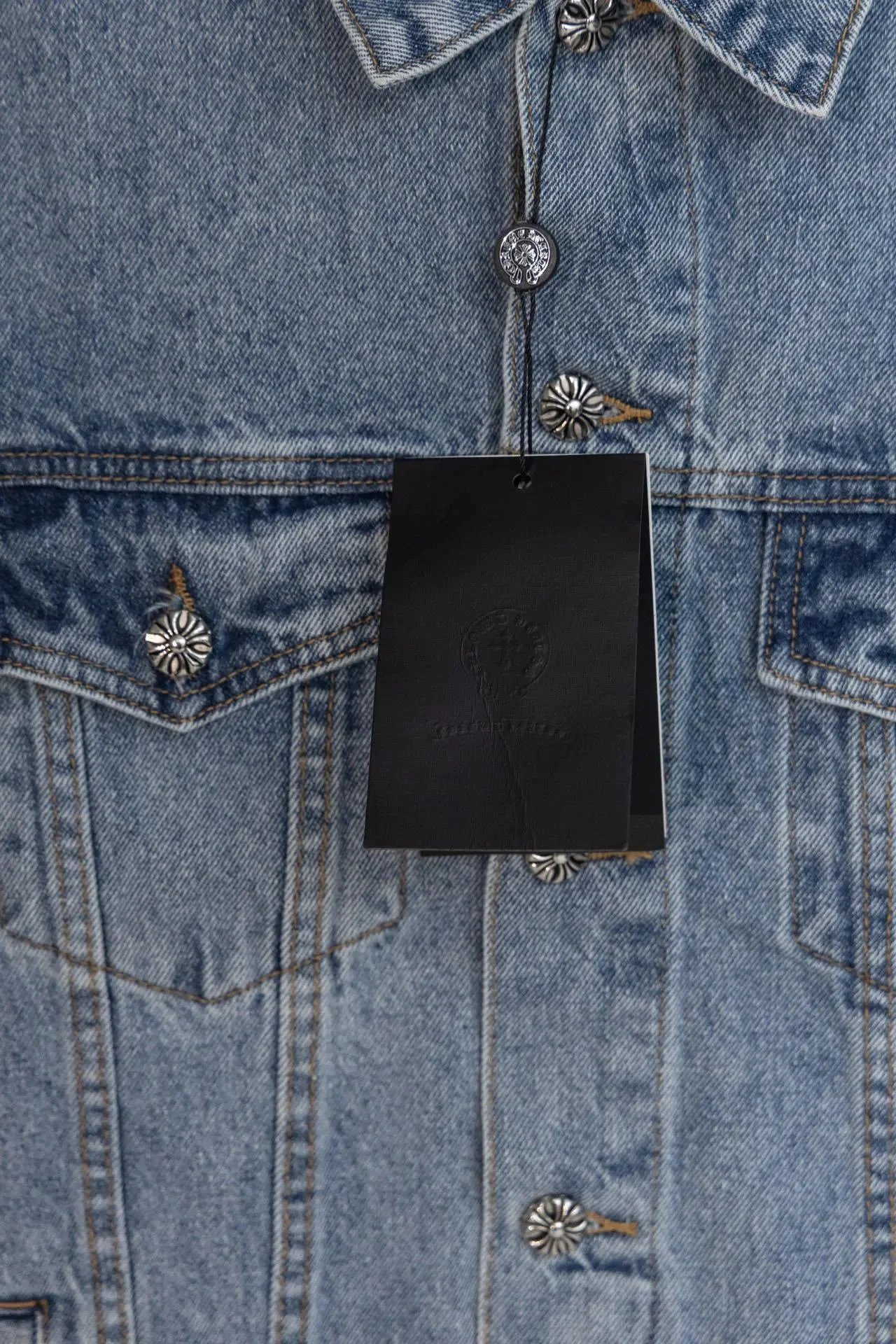 Chrome Hearts Cross Denim Jacket photo 6