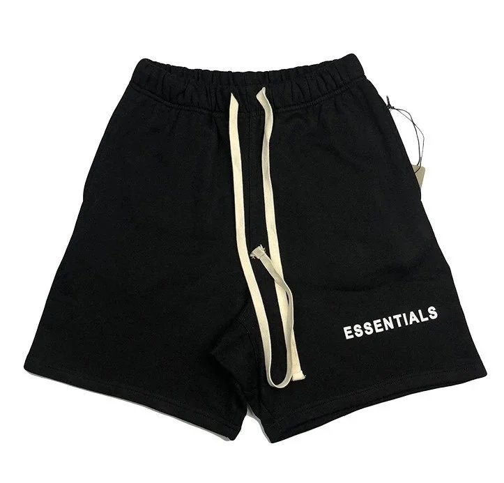 Reflective Letter Embroidered Shorts photo 5