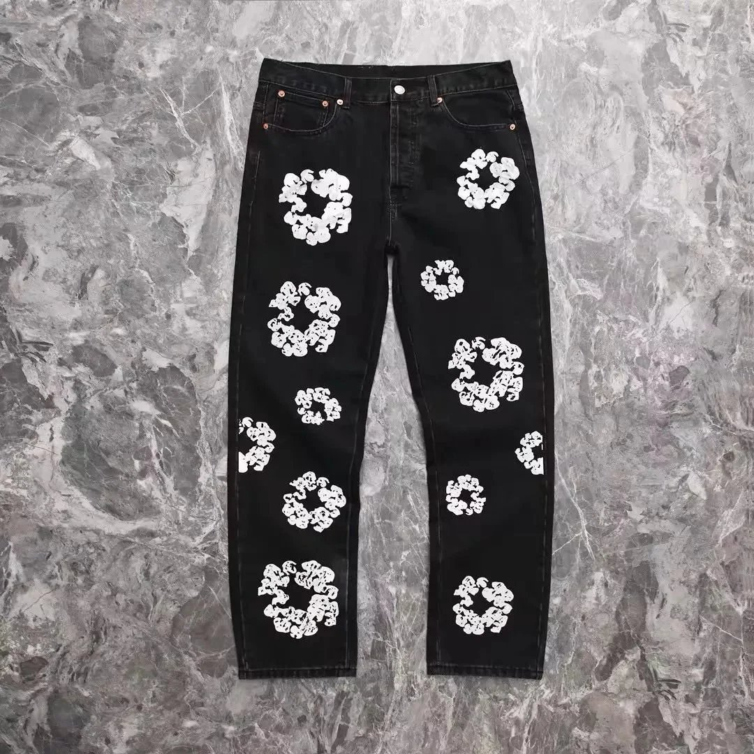 Comme Des Garcons Street Printed Jeans
