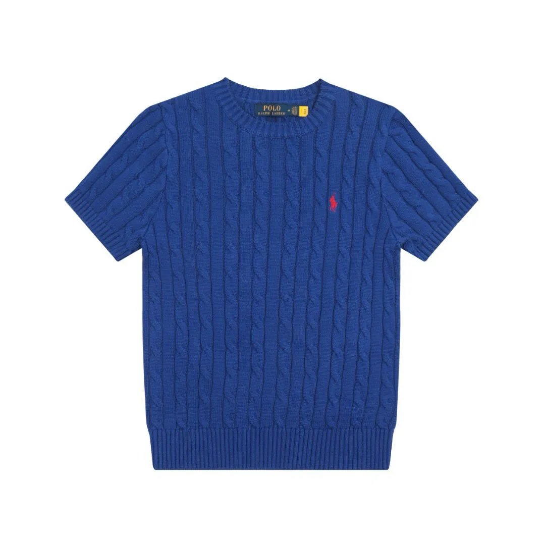 Ralph Lauren Pony Embroidered Knit T-Shirt photo 7