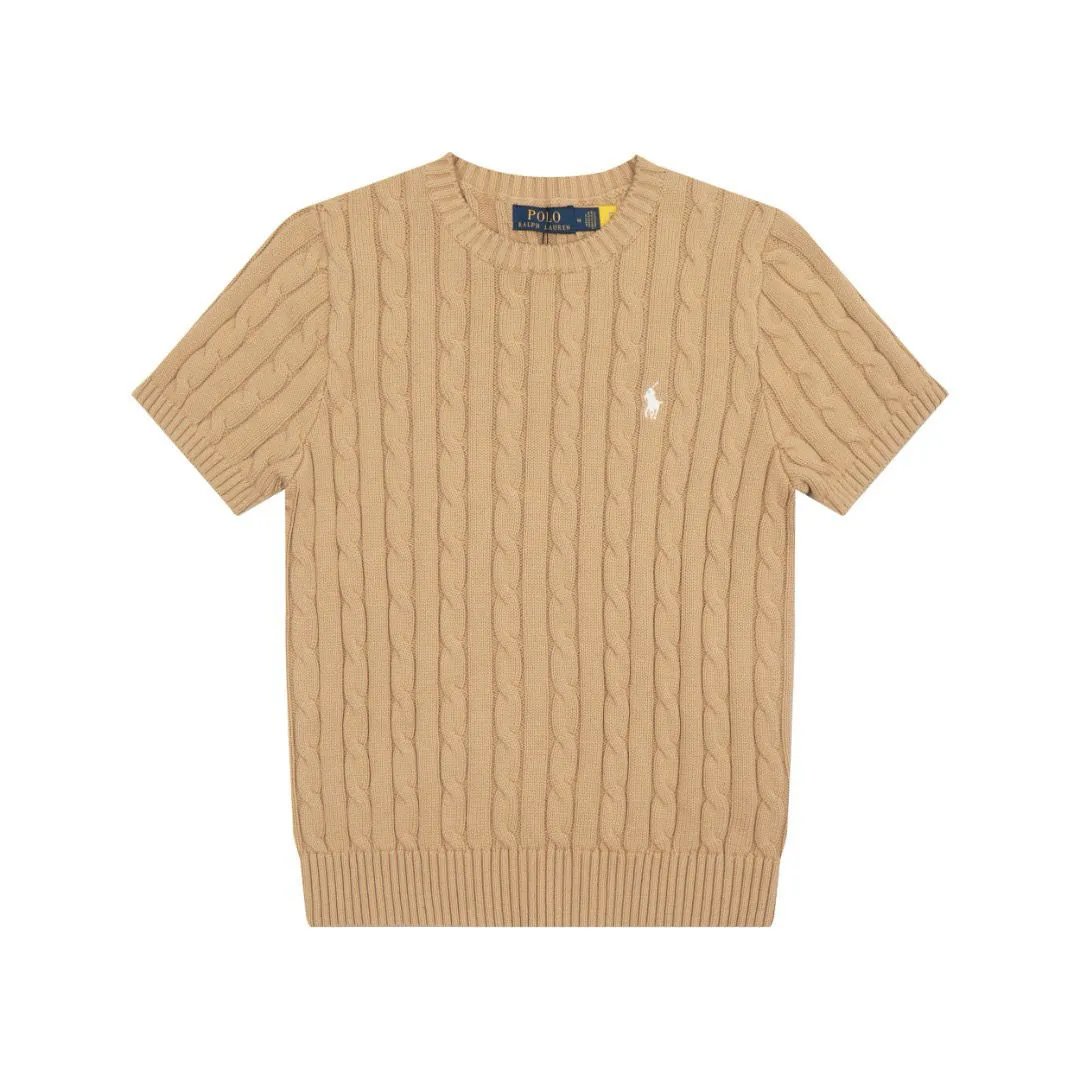 Ralph Lauren Pony Embroidered Knit T-Shirt photo 8