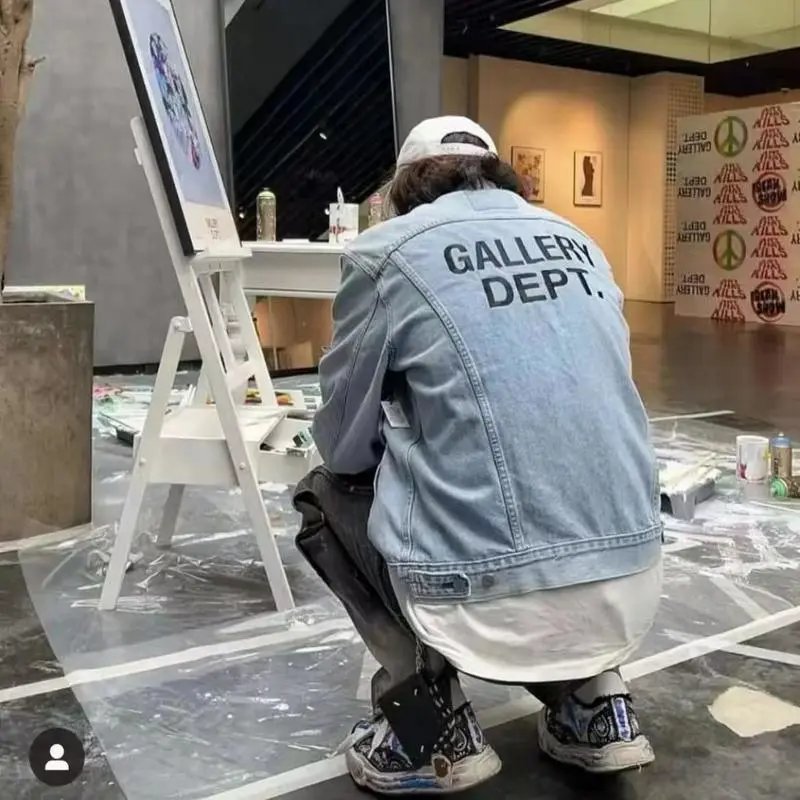 Embroidered Ripped Denim Jacket photo 5