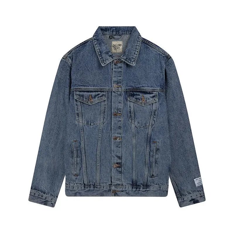 Embroidered Ripped Denim Jacket photo 8