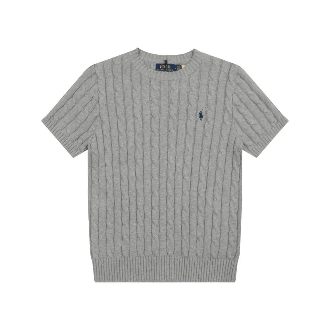 Ralph Lauren Pony Embroidered Knit T-Shirt photo 4