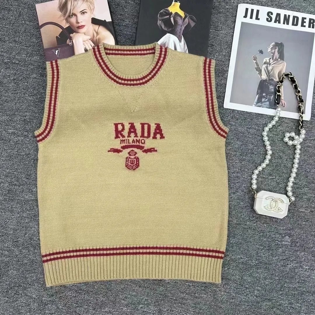 Letter Knit Vest photo 2