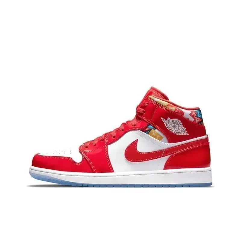 Air Jordan 1 Mid Basketball Shoes photo 3