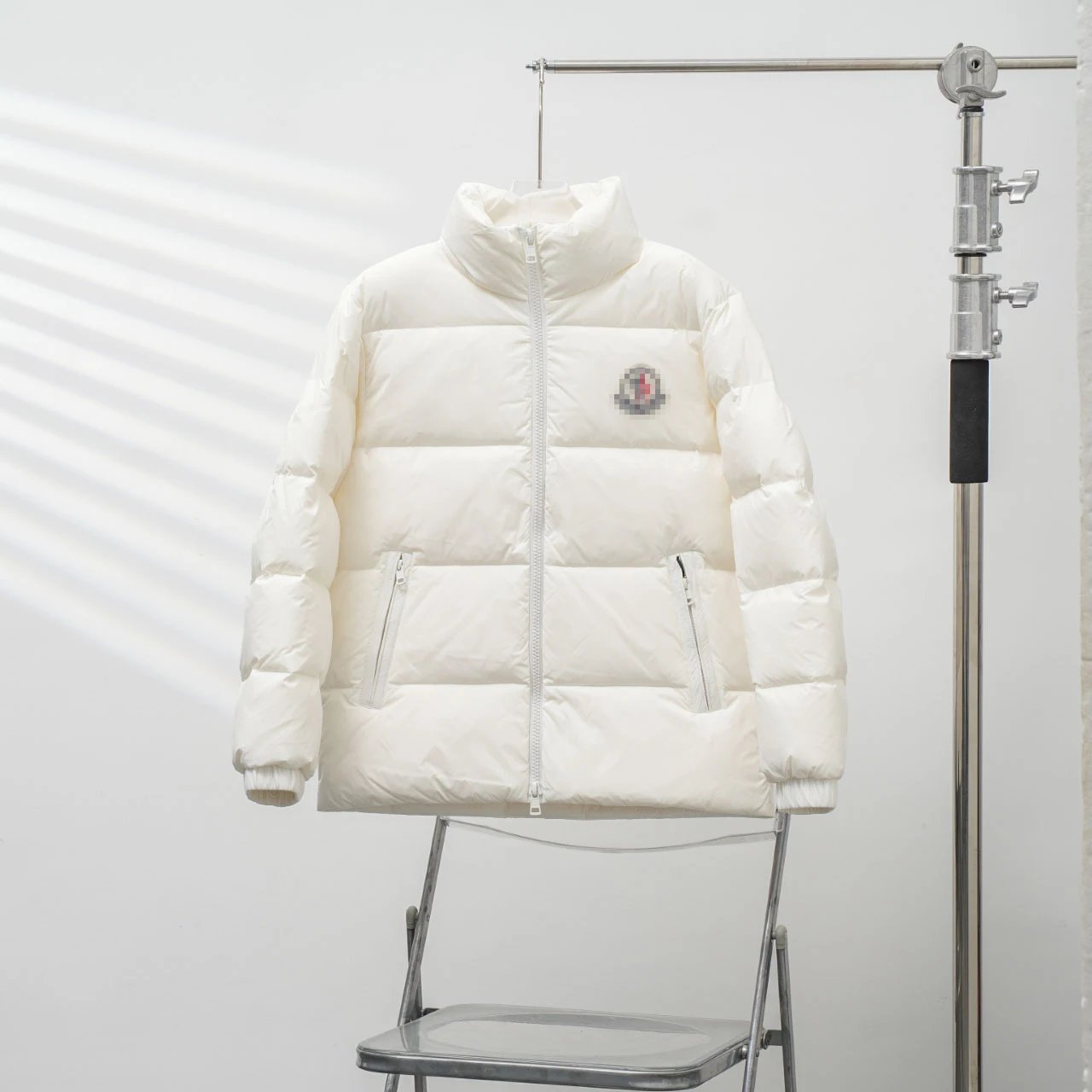 CitalaM Large Badge Down Jacket Goose Down Thick photo 4