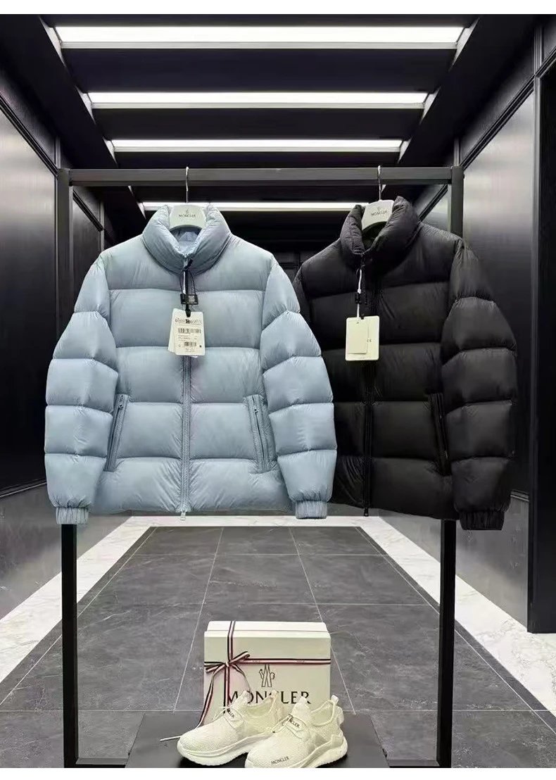 CitalaM Large Badge Down Jacket Goose Down Thick photo 7