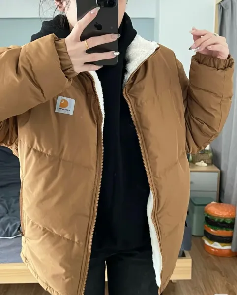 Carhartt WIP Active Jacket Black Down-Jacket - 6