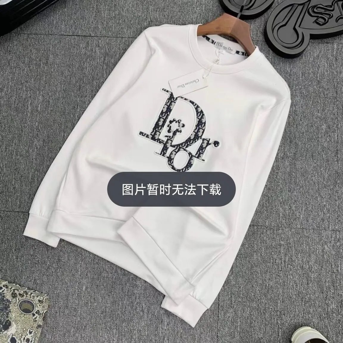 Embroidered Casual Long Sleeve Hoodie photo 8