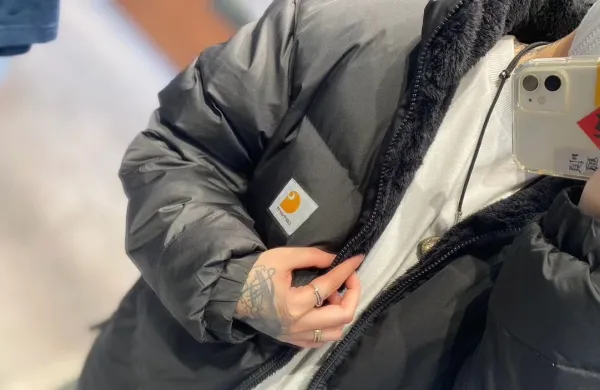 Carhartt WIP Active Jacket Black Down-Jacket - 5