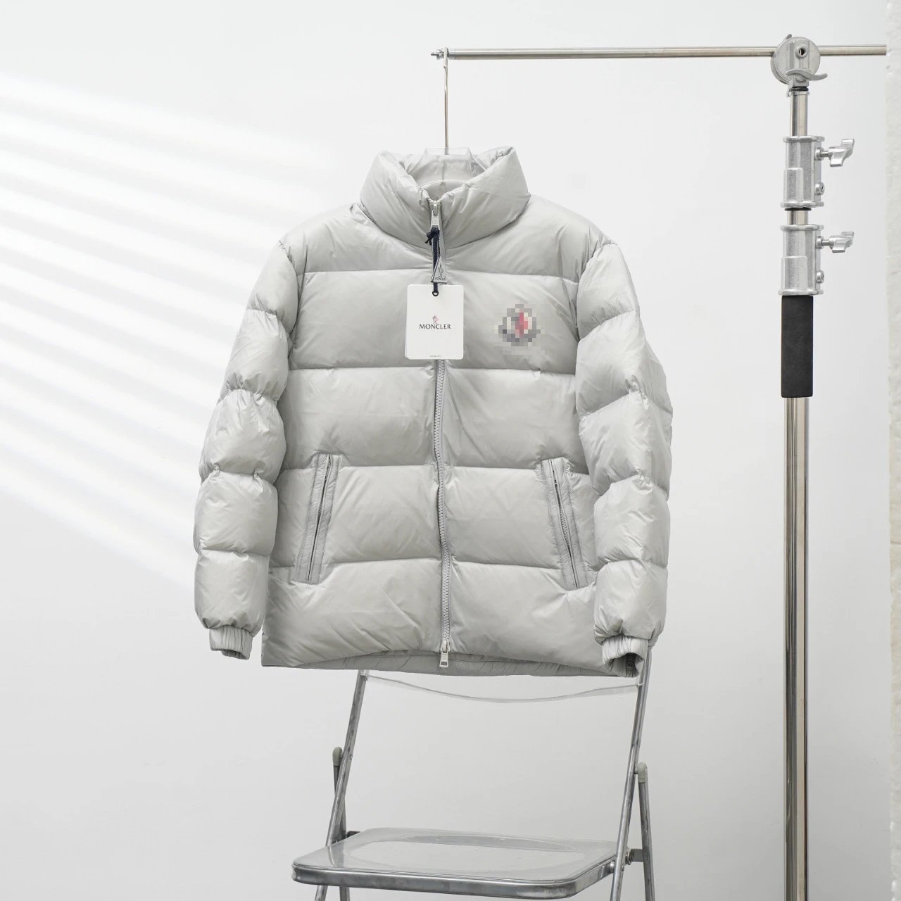 CitalaM Large Badge Down Jacket Goose Down Thick photo 5
