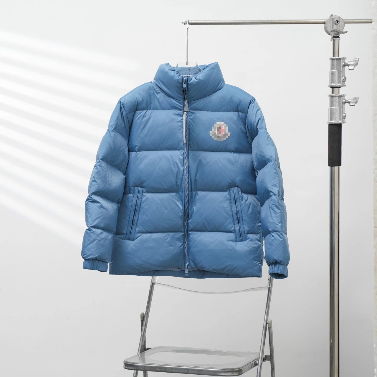 CitalaM Large Badge Down Jacket Goose Down Thick photo 3