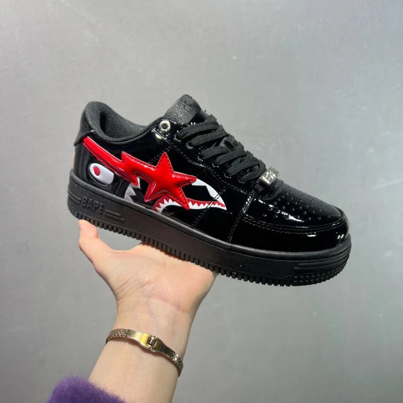 Patent Leather Board Shoe