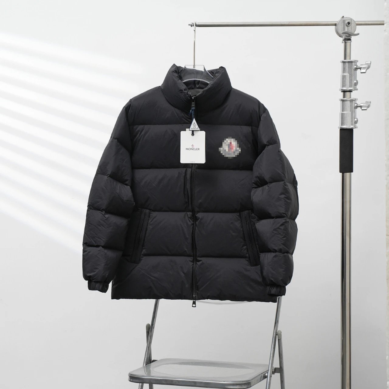 CitalaM Large Badge Down Jacket Goose Down Thick photo 2