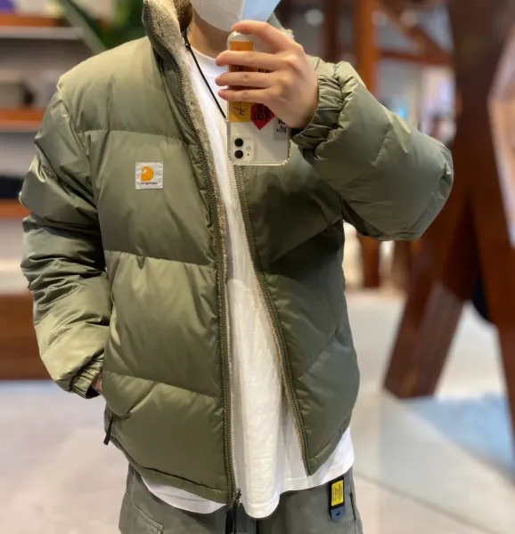 Carhartt WIP Active Jacket Black Down-Jacket - 4