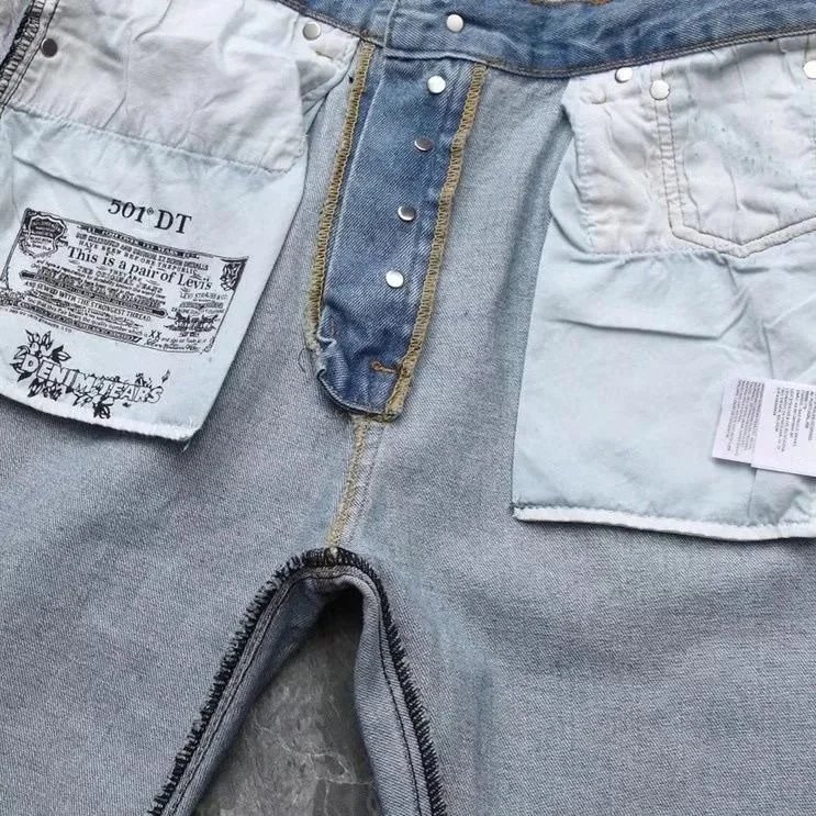 Comme Des Garcons Street Printed Jeans photo 7