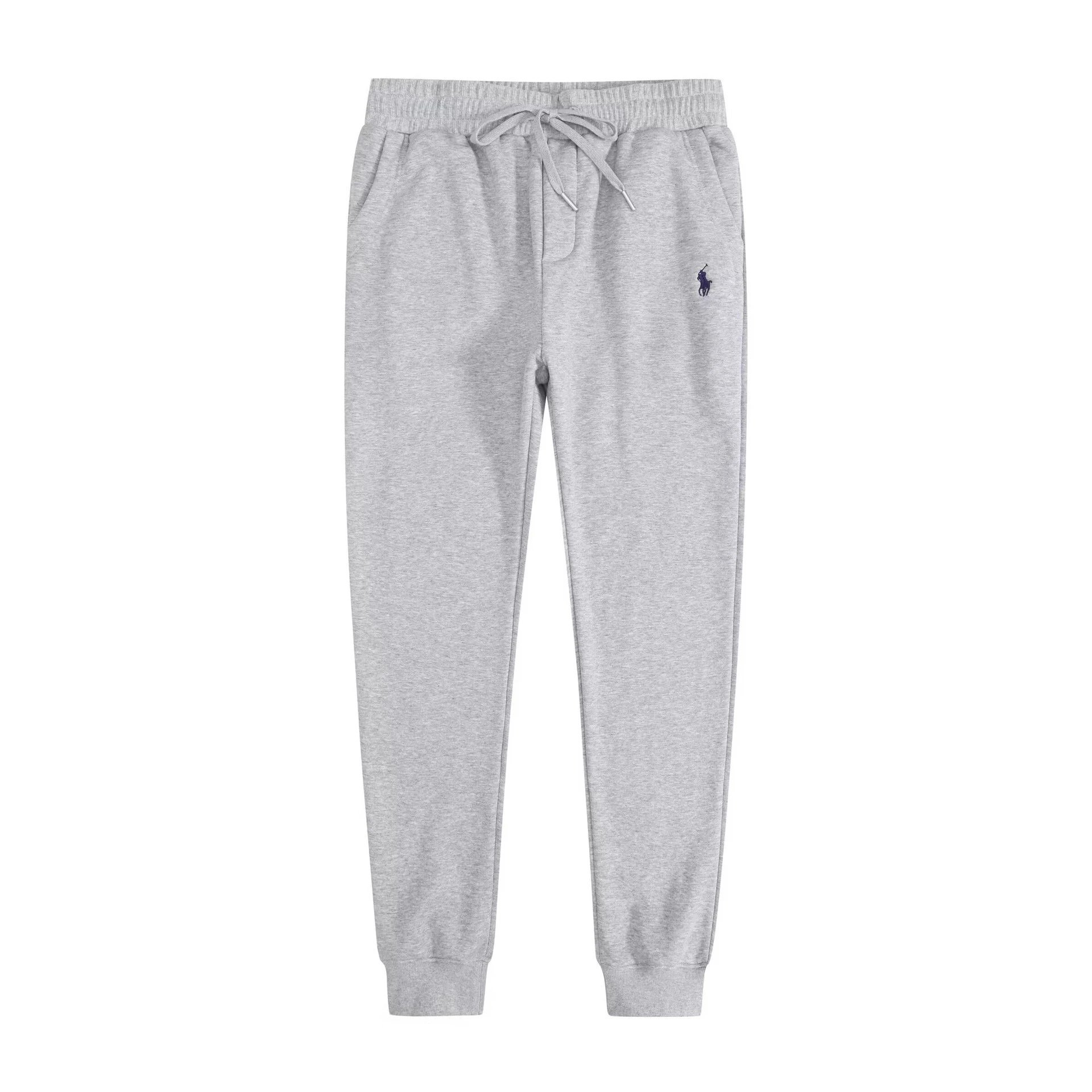 Sweatpants White with Black Logo