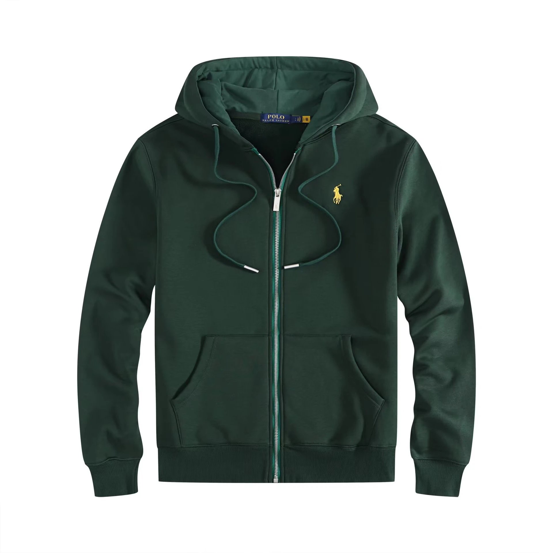 Zip-Up Green with Yellow Logo