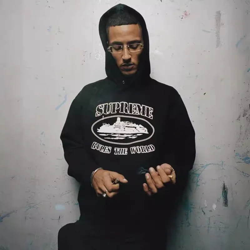 Sudadera Supreme x Corteiz