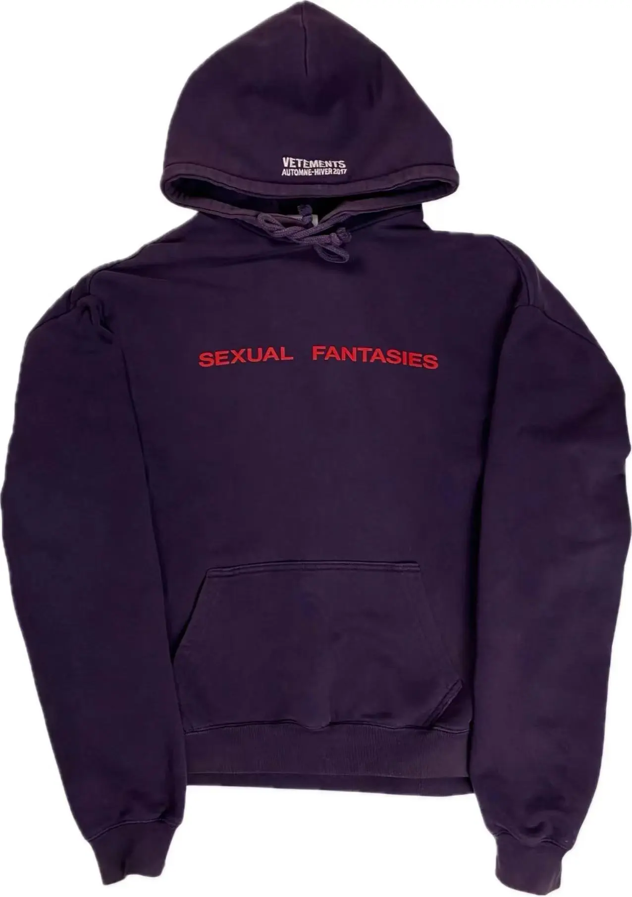 Vetements Sexual Fantasies Sudadera con Capucha