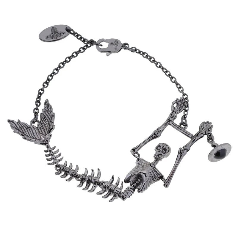 Vivienne Westwood Skeleton Bracelet 6 colorways [Premium Quality]