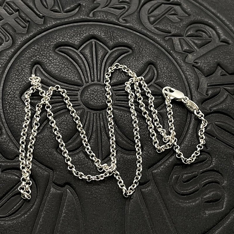 Stainless Steel Chain Necklace for Men and Women - Elegant Jewelry Accessory - 136501