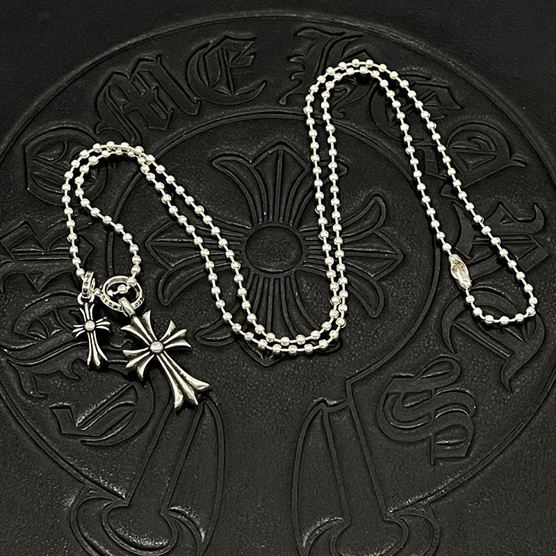 Chrome Hearts Colgante Double Cross