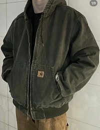 Carhartt vintage zip denim jacket — seller photo 5