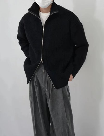 Margiela Double Zip Knit