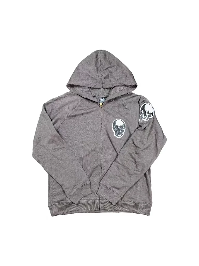Number Nine Sudadera con Calavera Doble