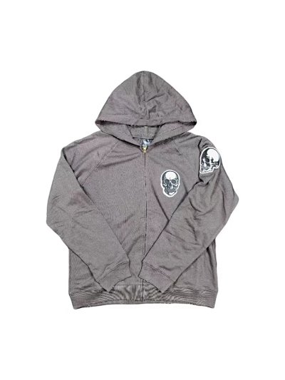 Number Nine Double Skull Hoodie